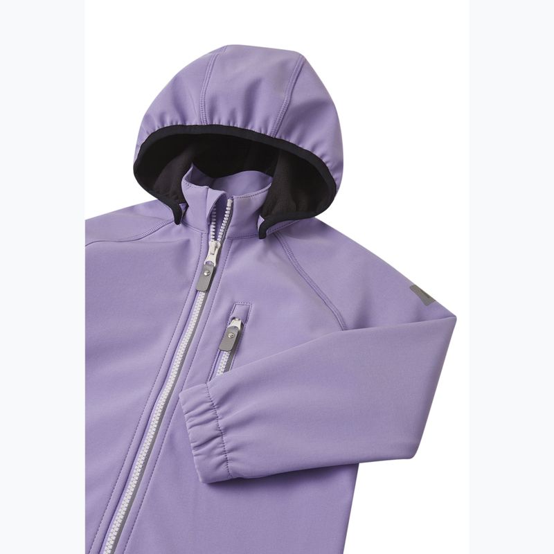 Children's softshell jacket Reima Vantti blooming lilac 3
