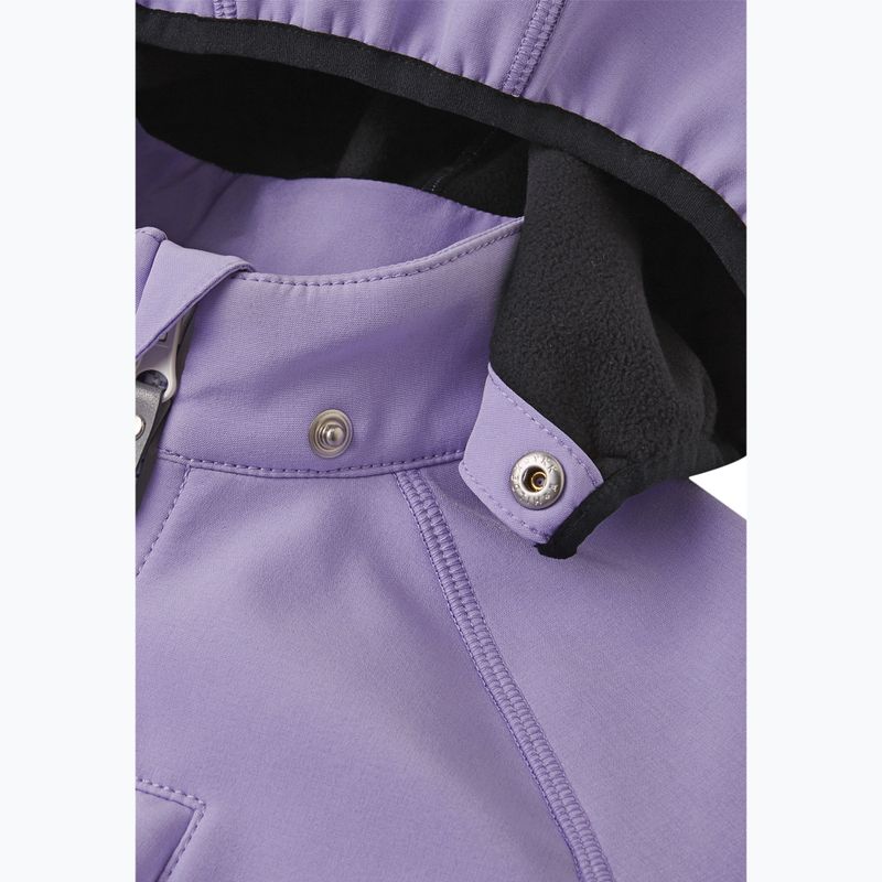 Children's softshell jacket Reima Vantti blooming lilac 4