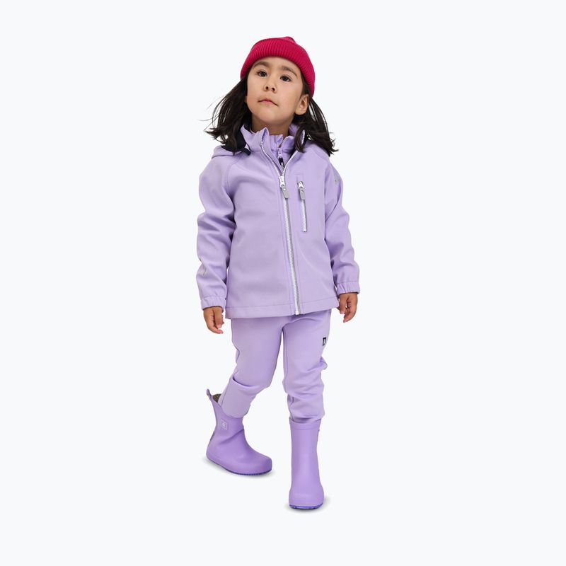Children's softshell jacket Reima Vantti blooming lilac 10