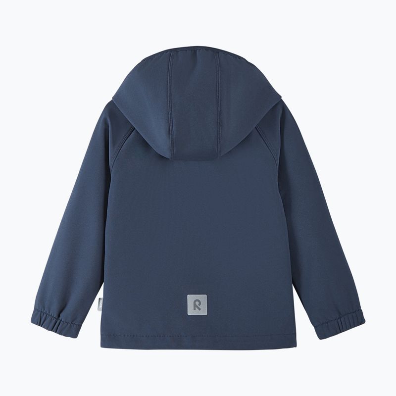 Children's softshell jacket Reima Vantti navy 2