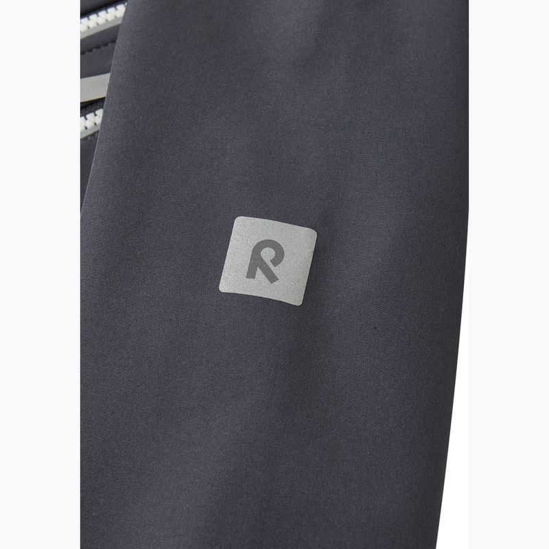 Children's softshell jacket Reima Vantti soft black 6