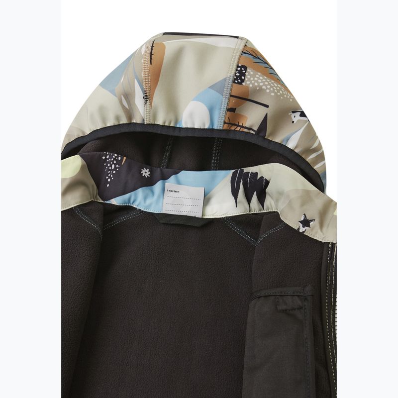 Children's softshell jacket Reima Vantti earthy beige 6
