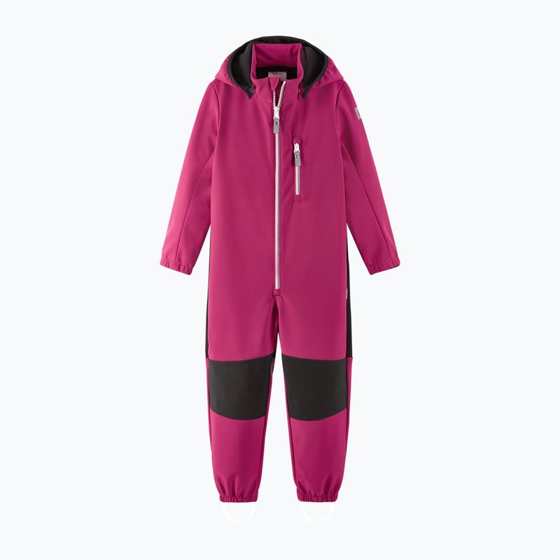 Children's softshell suit Reima Nurmes deeper rosy berry 2