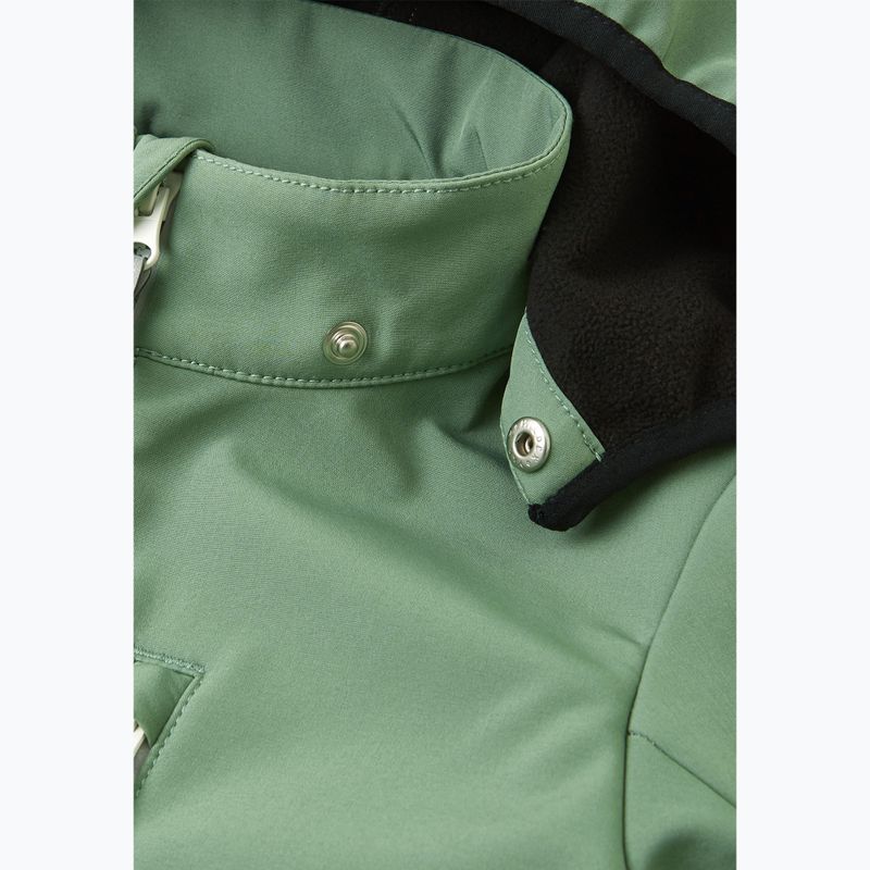 Children's softshell suit Reima Nurmes deeper green clay 7