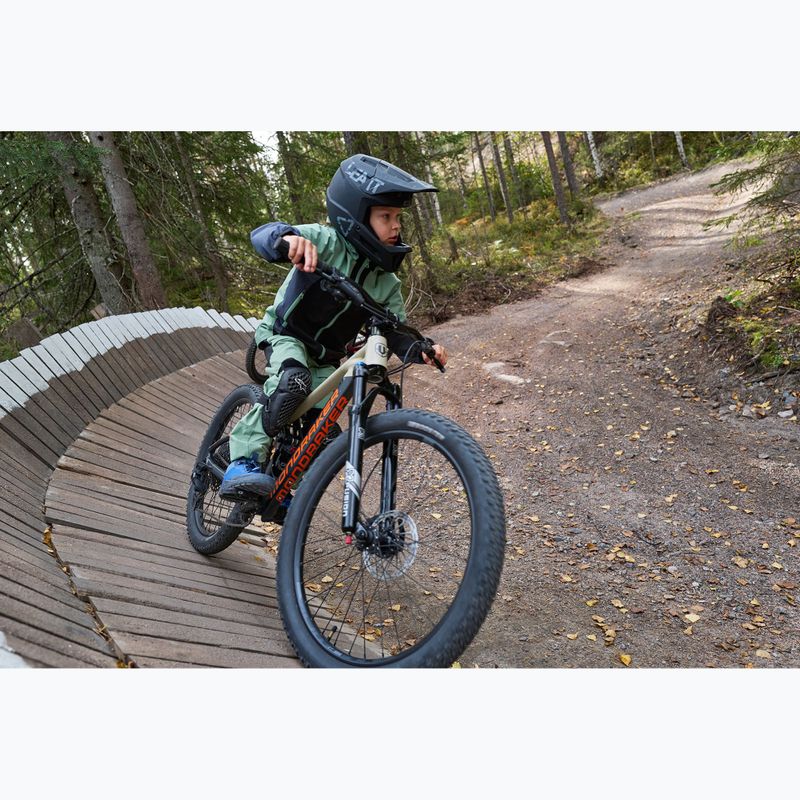 Children's hybrid jacket Reima Vaeltava green clay 14