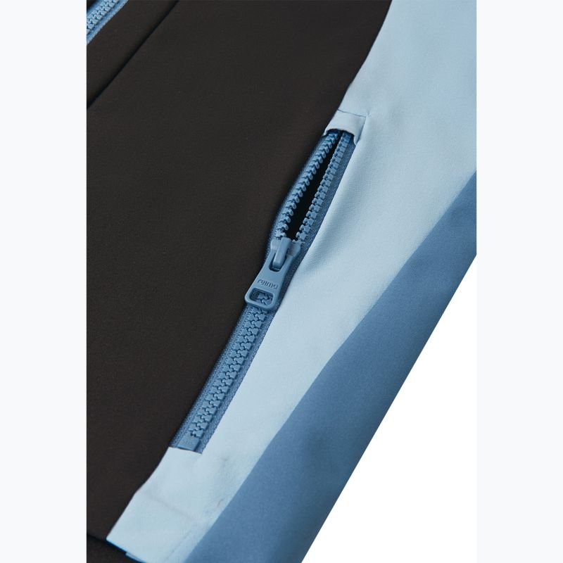 Children's hybrid jacket Reima Vaeltava blue ocean 8