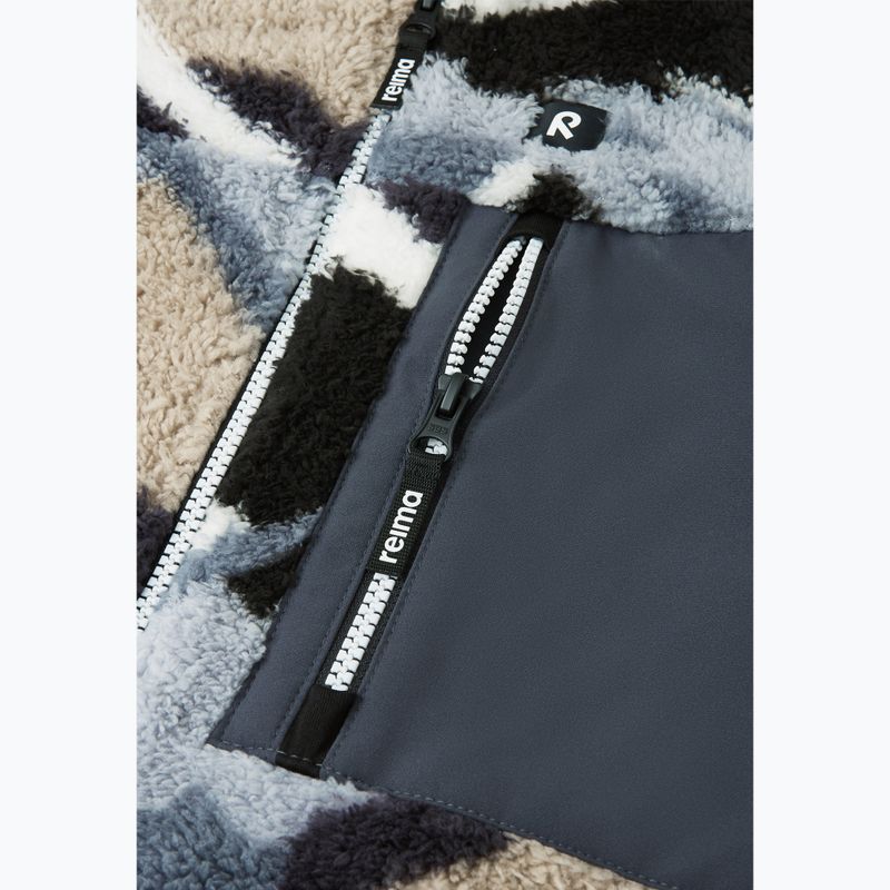 Children's fleece sweatshirt Reima Turilas soft black 5