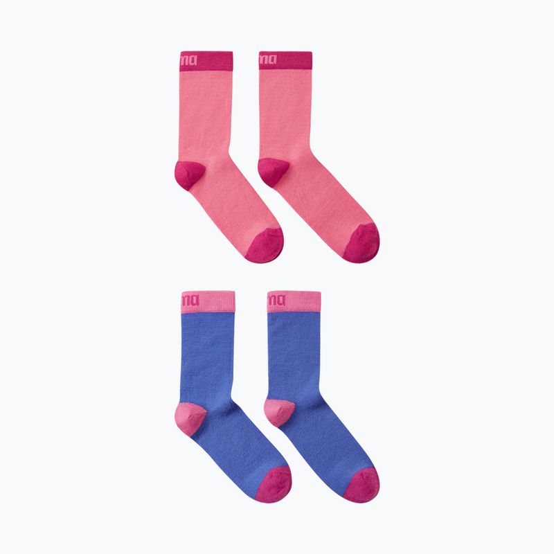 Children's socks Reima Parit 2 pairs soft coral 2