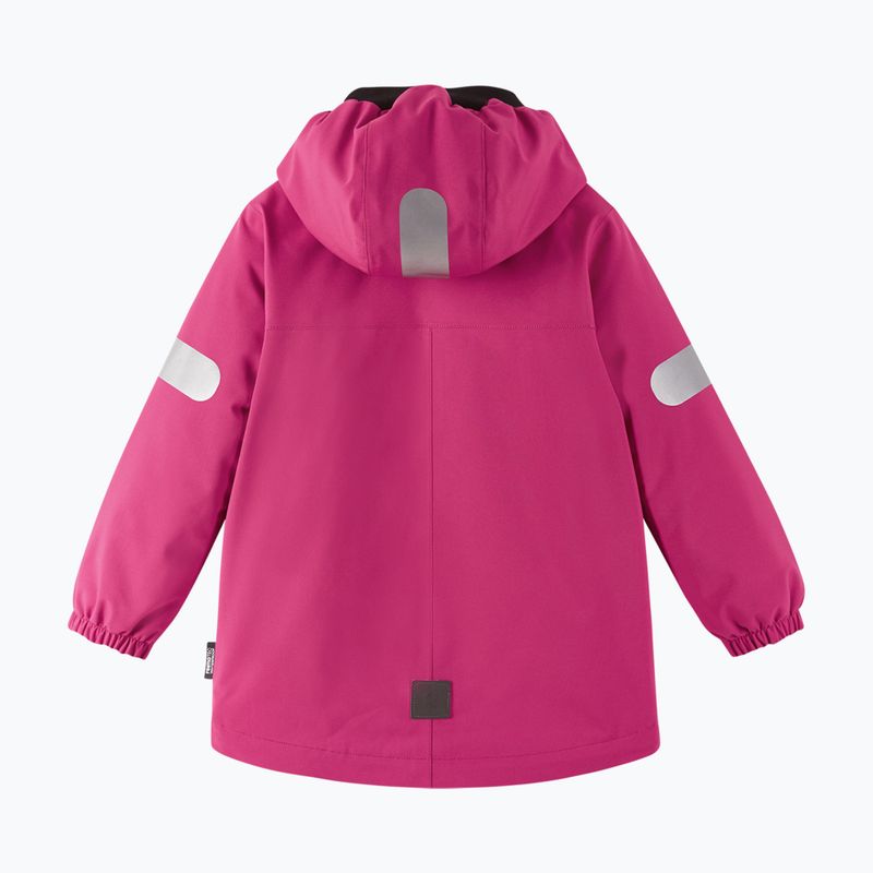 Reima children's rain jacket Symppis rosy berry 3
