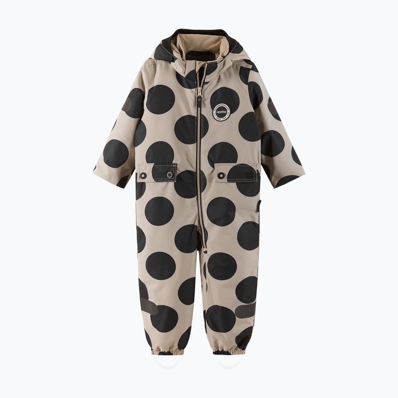 Reima Marte Mid earthy beige children's softshell suit 2