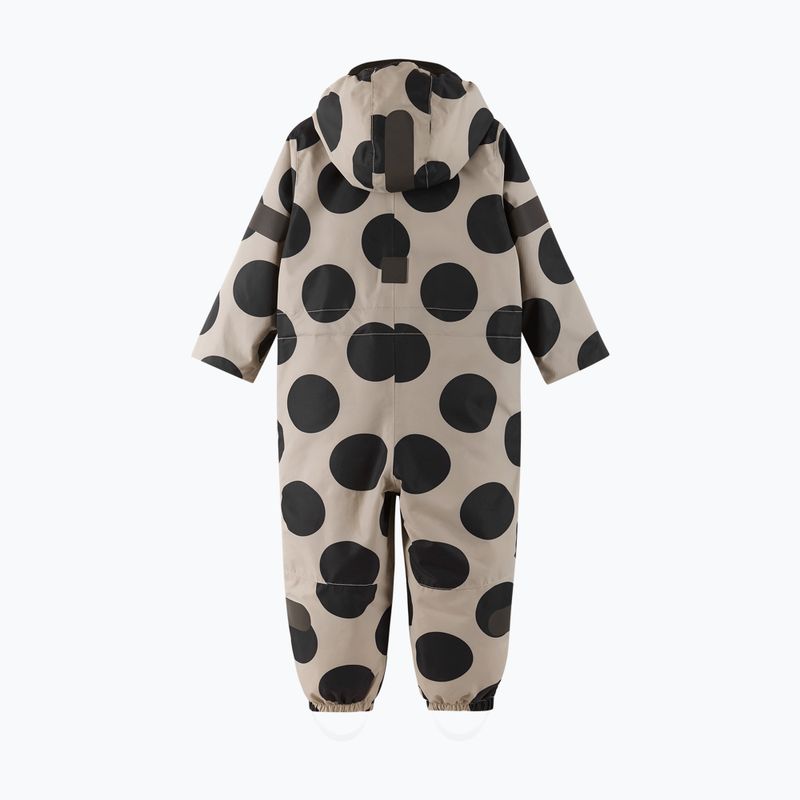 Reima Marte Mid earthy beige children's softshell suit 3