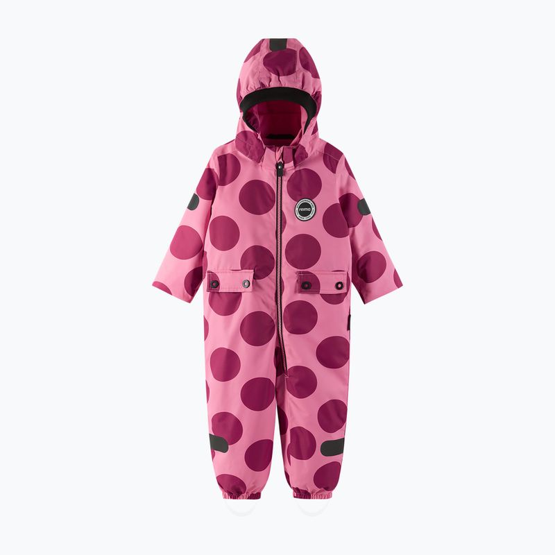 Reima Marte Mid softshell children's jumpsuit soft coral