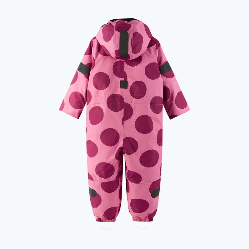 Reima Marte Mid softshell children's jumpsuit soft coral 3