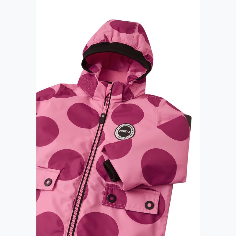 Reima Marte Mid softshell children's jumpsuit soft coral 4