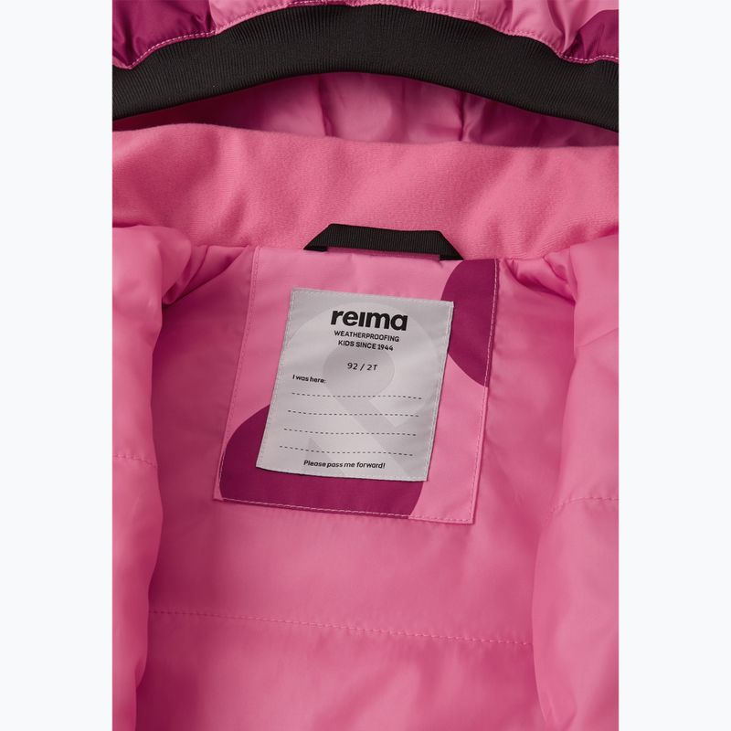Reima Marte Mid softshell children's jumpsuit soft coral 6