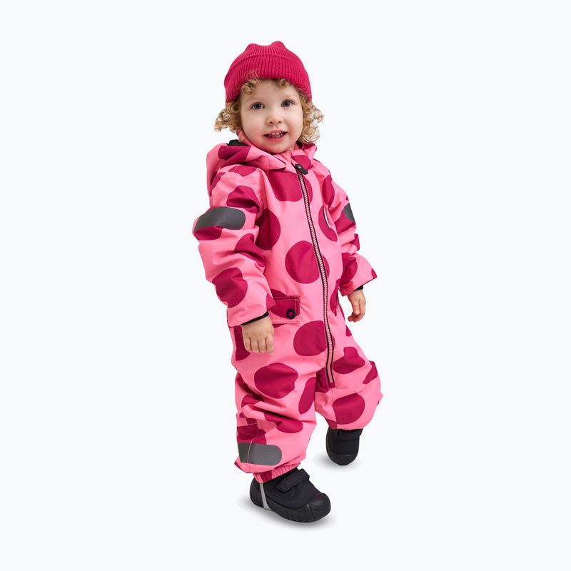 Reima Marte Mid softshell children's jumpsuit soft coral 11