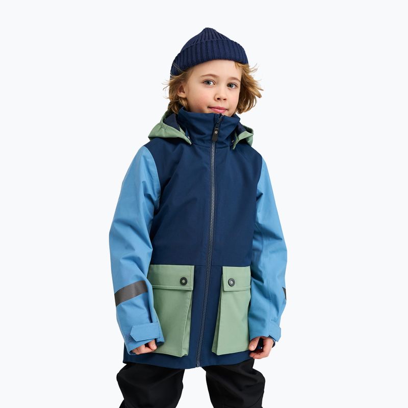 Children's softshell jacket Reima Sysma navy 10