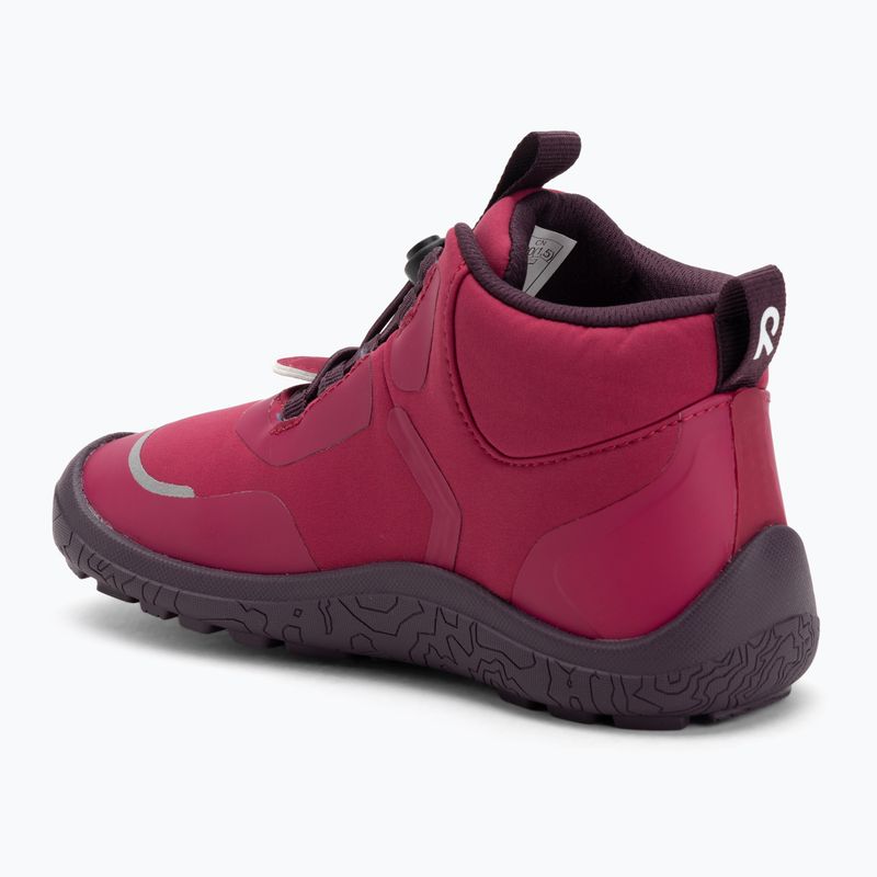Children's barefoot shoes Reima Loikkii cool burgundy 3