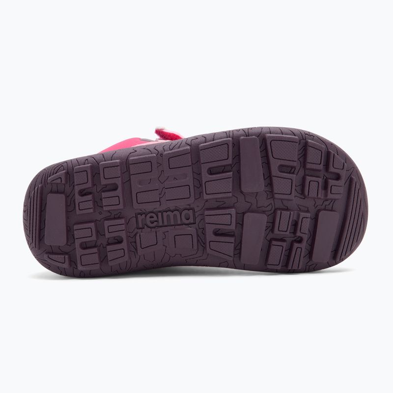 Children's barefoot shoes Reima Viikari soft coral 4