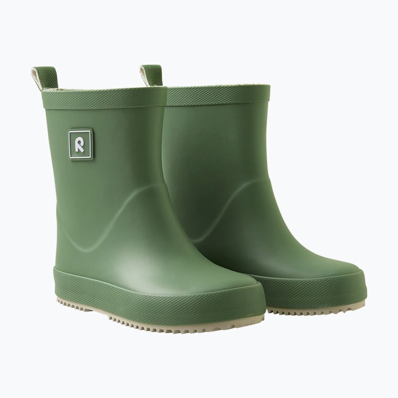 Children's wellingtons Reima Ankka green clay 10