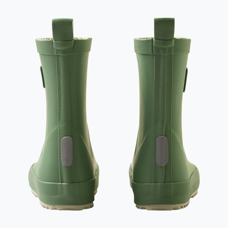 Children's wellingtons Reima Ankka green clay 11