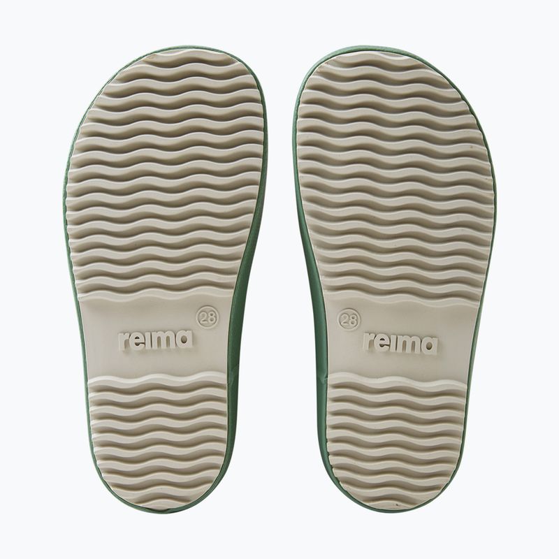 Children's wellingtons Reima Ankka green clay 12