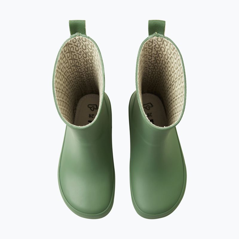 Children's wellingtons Reima Ankka green clay 13