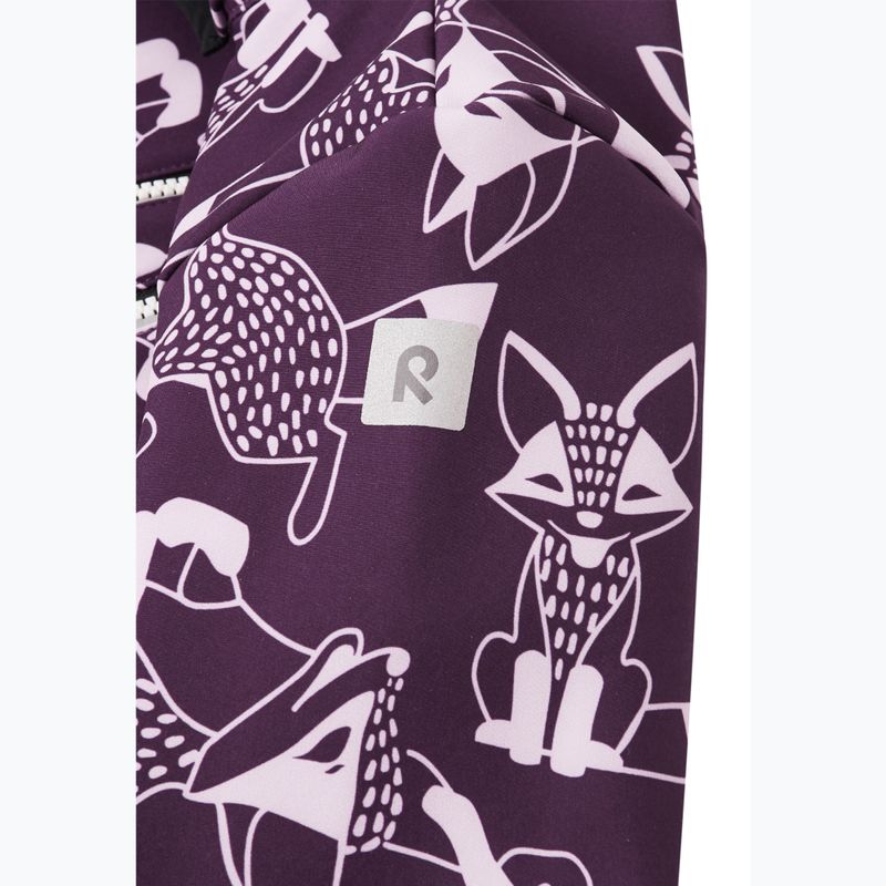 Children's softshell suit Reima Nurmes deeper deep purple 8