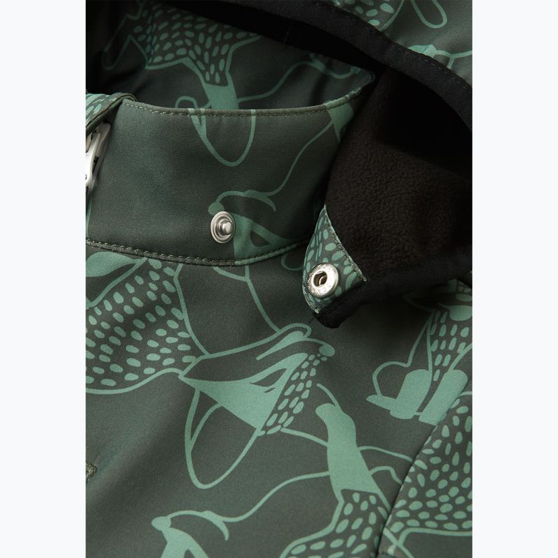 Children's softshell suit Reima Nurmes deeper thyme green 5