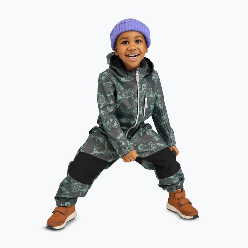 Children's softshell suit Reima Nurmes deeper thyme green 11