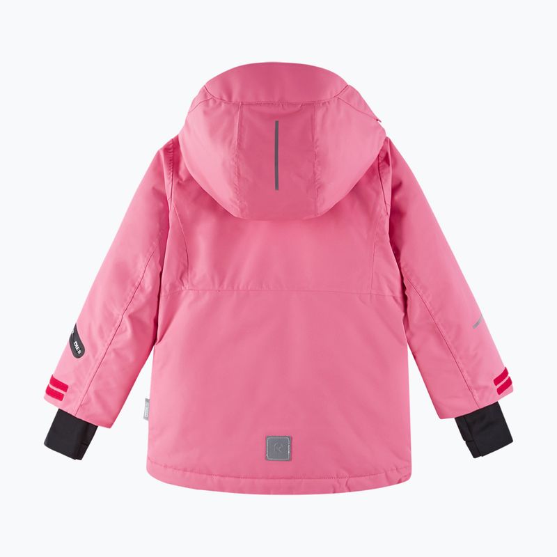Children's ski jacket Reima Kiiruna soft coral 3