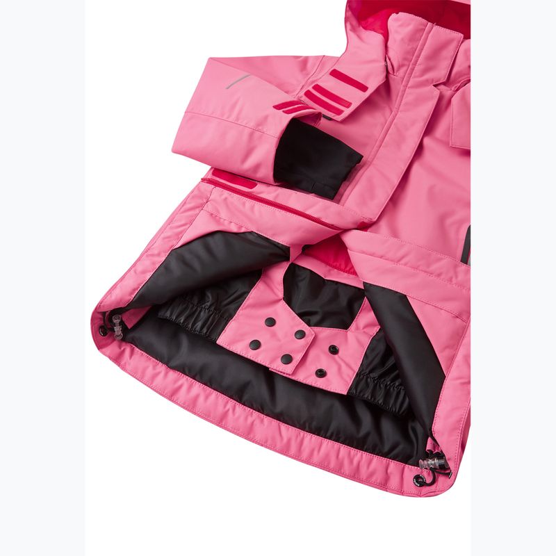 Children's ski jacket Reima Kiiruna soft coral 8