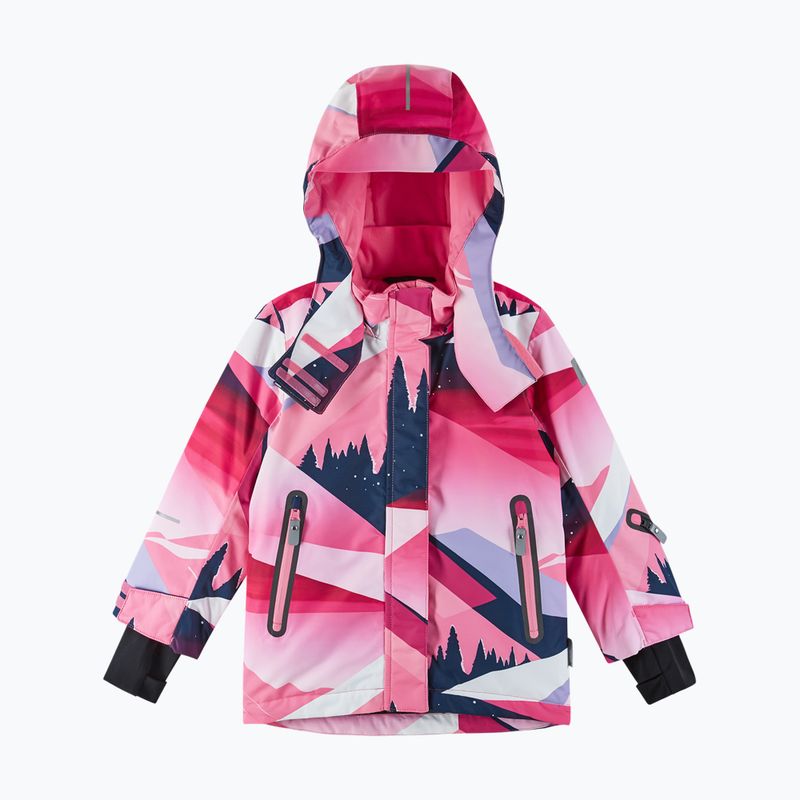 Children's ski jacket Reima Kiiruna soft coral