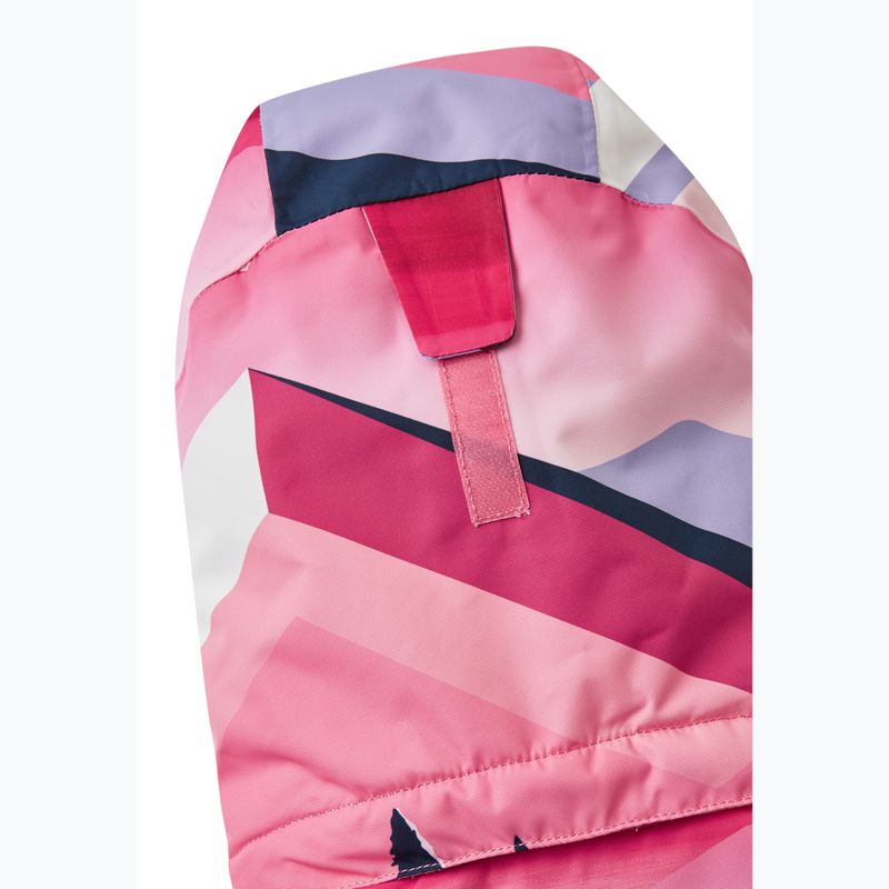 Children's ski jacket Reima Kiiruna soft coral 5