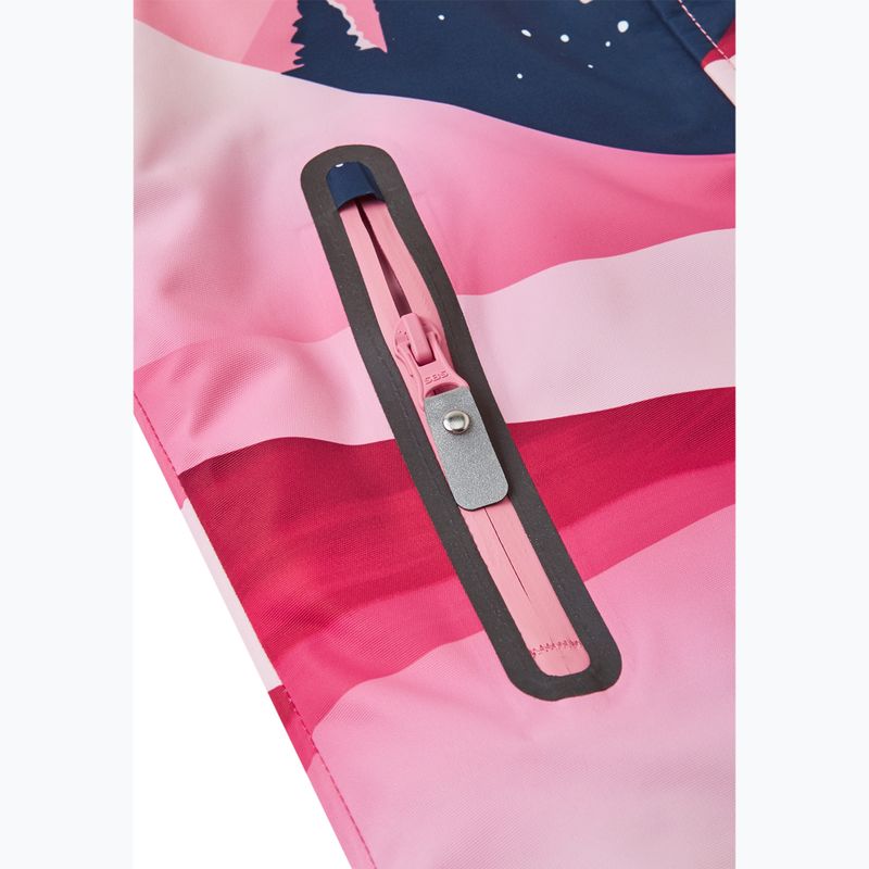 Children's ski jacket Reima Kiiruna soft coral 10