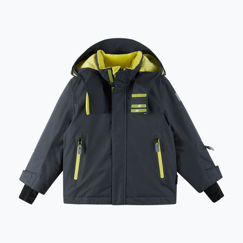 Children's ski jacket Reima Kairala soft black 2