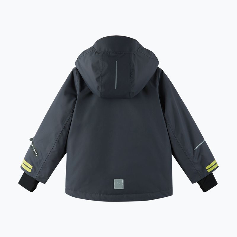 Children's ski jacket Reima Kairala soft black 3