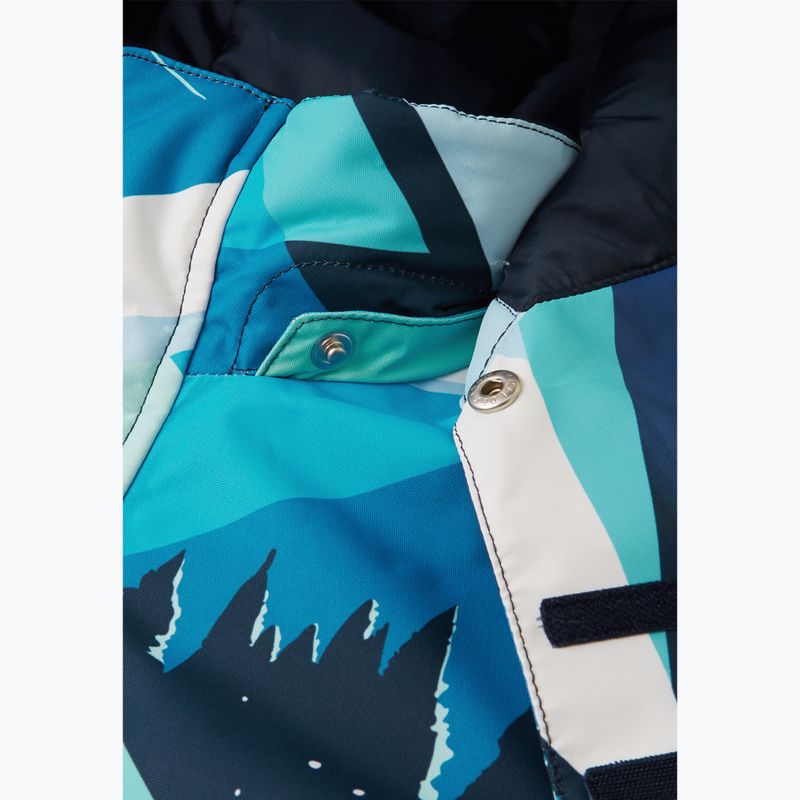 Children's ski jacket Reima Kairala bright blue 6