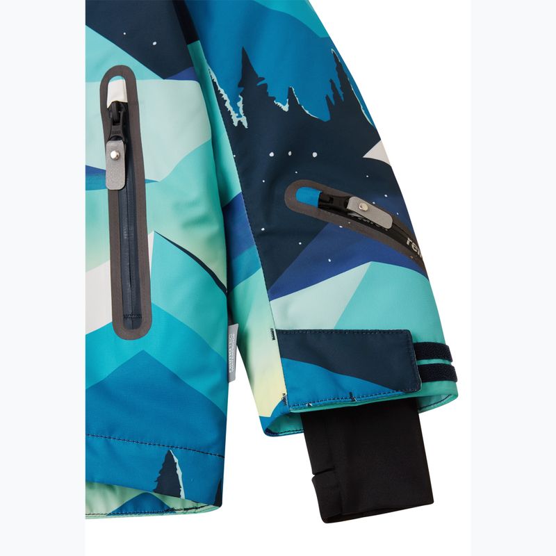 Children's ski jacket Reima Kairala bright blue 10