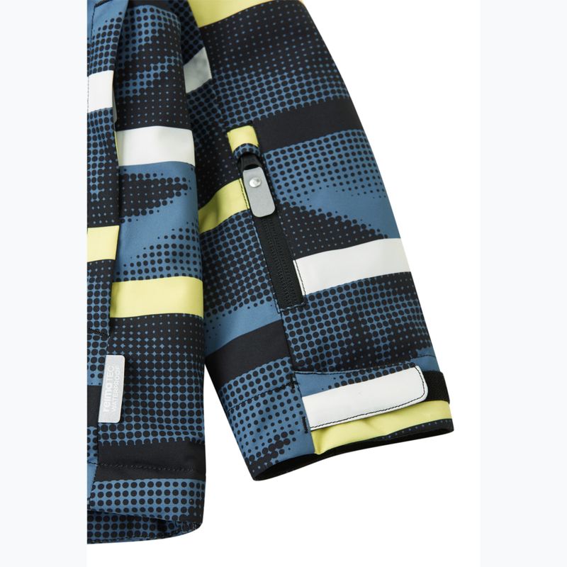 Children's ski jacket Reima Palsi blue ocean 10