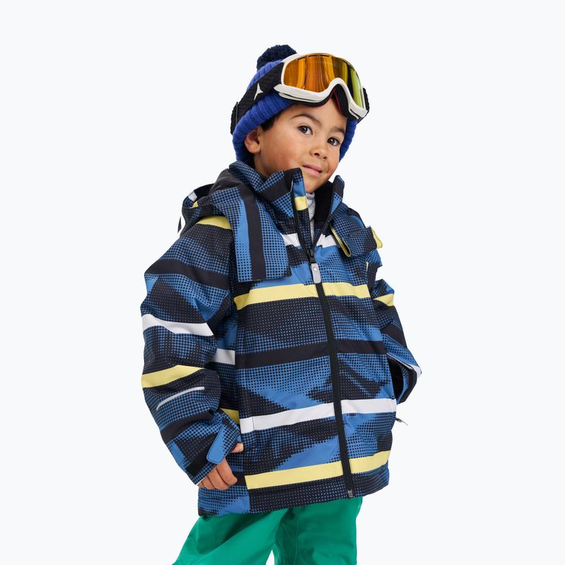 Children's ski jacket Reima Palsi blue ocean 13