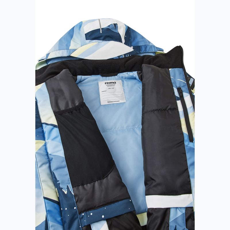 Children's ski jacket Reima Tirro blue ocean 5