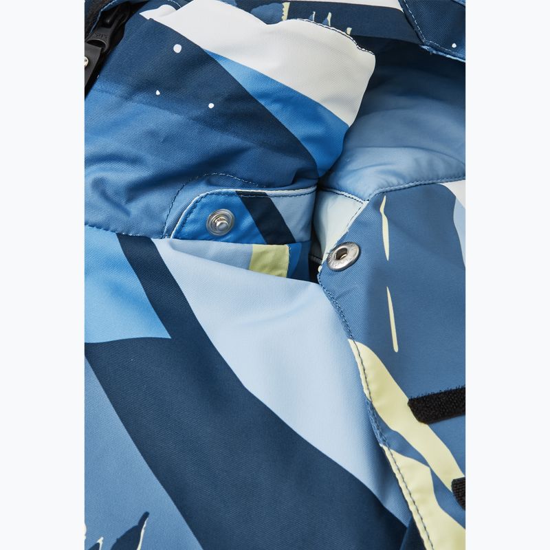 Children's ski jacket Reima Tirro blue ocean 9