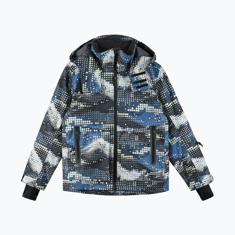 Children's ski jacket Reima Tirro soft black 2