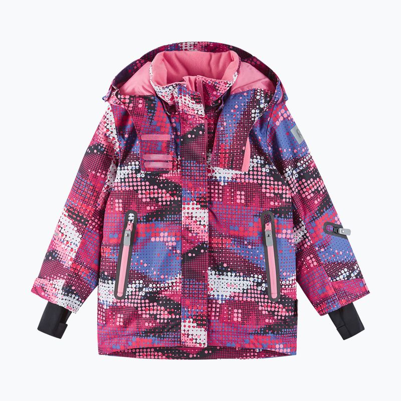 Children's ski jacket Reima Kiiruna rosy berry 2
