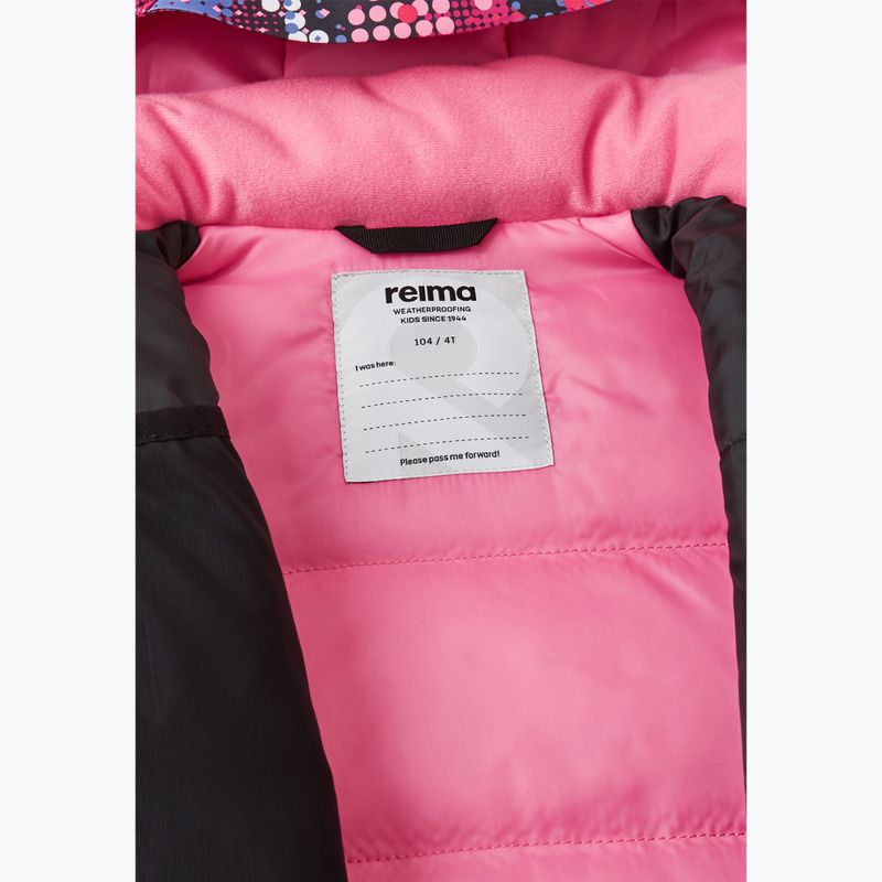 Children's ski jacket Reima Kiiruna rosy berry 7