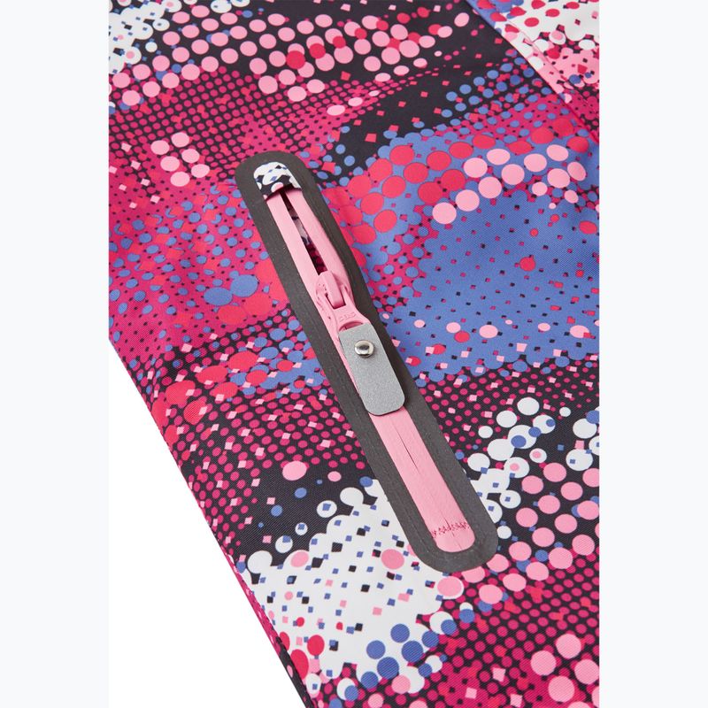 Children's ski jacket Reima Kiiruna rosy berry 9