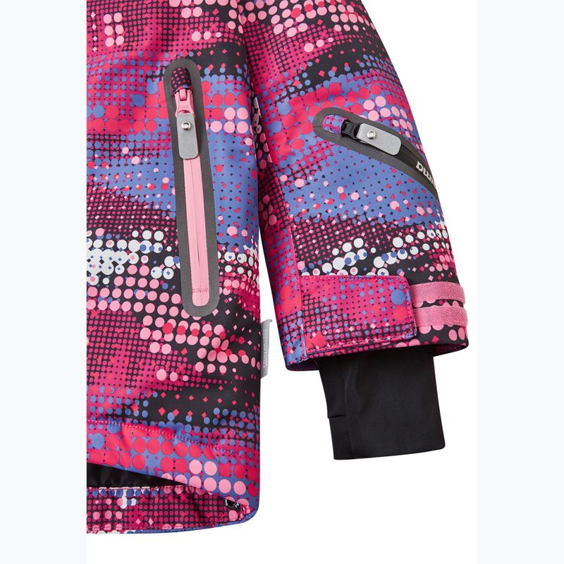 Children's ski jacket Reima Kiiruna rosy berry 10