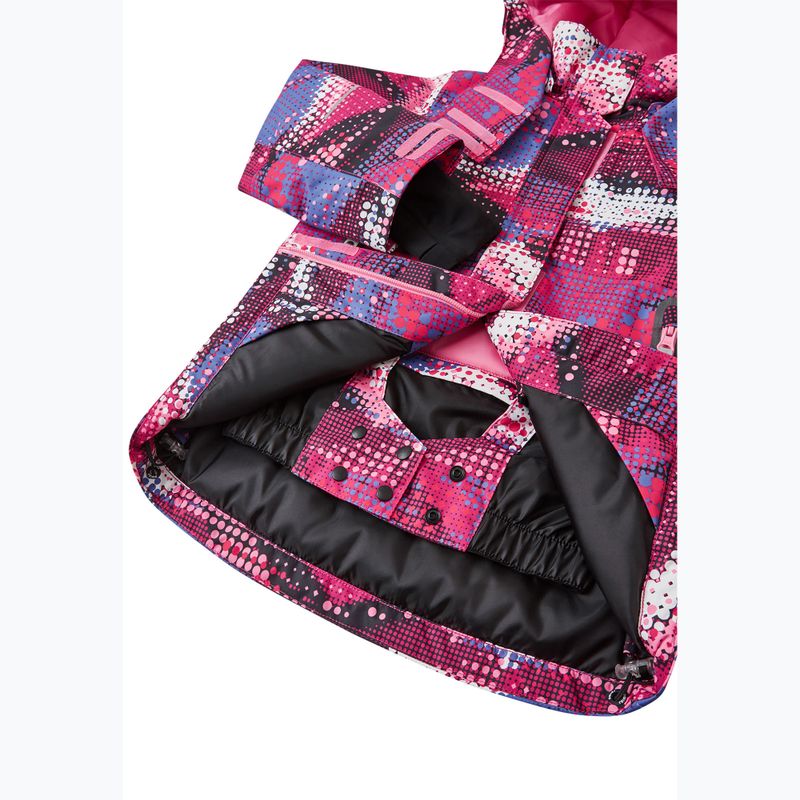 Children's ski jacket Reima Kiiruna rosy berry 11