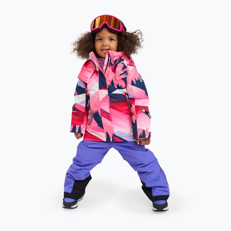Children's ski jacket Reima Kiiruna rosy berry 13
